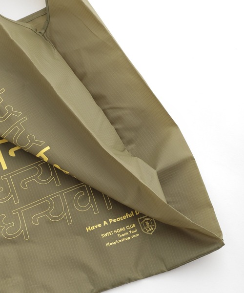 Andemiu(アンデミュウ)の「【LIFE SPICE SHOPオリジナル/WEB限定】Thank you Bag!263207(エコバッグ/サブバッグ・レディース・グリーン系その他・FREE)」の10枚目の写真