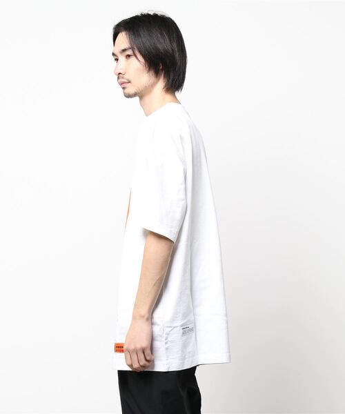 HERON PRESTON(ヘロンプレストン)の「【HERON PRESTON】SS TEE ES OS HERON NIGHTSHIFT(Tシャツ/カットソー・メンズ・ブラック/ホワイト・M/L)」の3枚目の写真