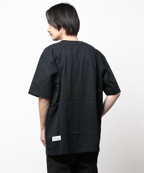 HERON PRESTON(ヘロンプレストン)の「【HERON PRESTON】SS TEE ES OS HERON NIGHTSHIFT(Tシャツ/カットソー・メンズ・ブラック/ホワイト・M/L)」の5枚目の写真