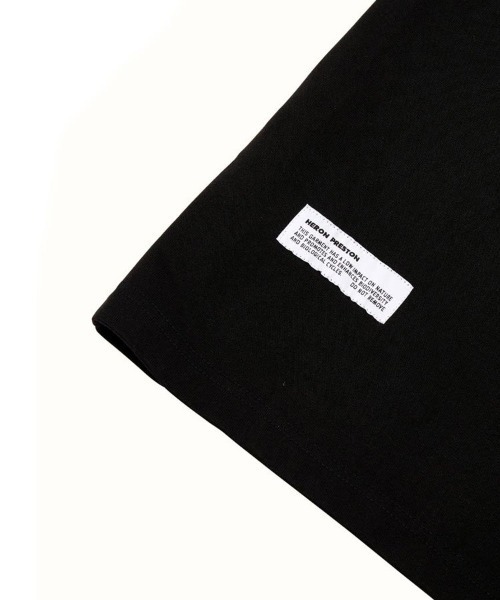HERON PRESTON(ヘロンプレストン)の「【HERON PRESTON】SS TEE ES OS HERON NIGHTSHIFT(Tシャツ/カットソー・メンズ・ブラック/ホワイト・M/L)」の8枚目の写真