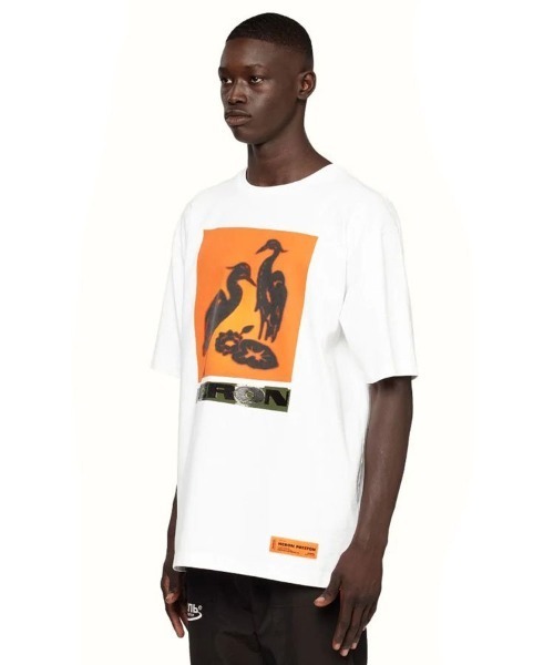 HERON PRESTON(ヘロンプレストン)の「【HERON PRESTON】SS TEE ES OS HERON NIGHTSHIFT(Tシャツ/カットソー・メンズ・ブラック/ホワイト・M/L)」の20枚目の写真