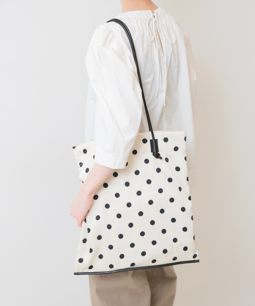 セール】SLOBE IENA ドットエコトートバッグ◇（トートバッグ