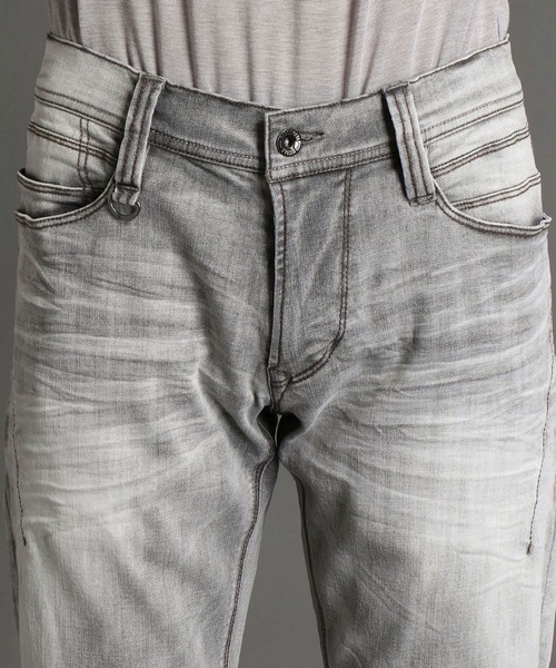 HIDEAWAYS NICOLE（ハイダウェイニコル）の「ハイパワーストレッチデニムパンツ（デニムパンツ・メンズ・ブルー/ブラック/グレー・MEDIUM/X-LARGE/LARGE/SMALL）」の7枚目の写真