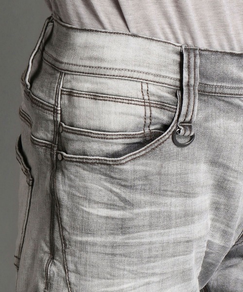 HIDEAWAYS NICOLE（ハイダウェイニコル）の「ハイパワーストレッチデニムパンツ（デニムパンツ・メンズ・ブルー/ブラック/グレー・MEDIUM/X-LARGE/LARGE/SMALL）」の8枚目の写真
