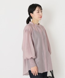 journal standard L'essage | シャーリングスリーブブラウス◆(シャツ/ブラウス)