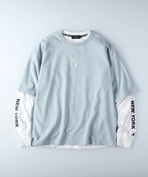 KANGOL（カンゴール）の「【KANGOL】リアルレイヤードロンＴ（アンサンブル・メンズ）」