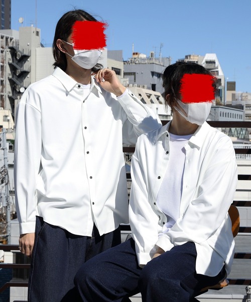 ８(eight)（エイト）の「総柄とろみシャツ（シャツ/ブラウス・メンズ・ベージュ/アイボリー/ブルーグレー/ホワイト系その他/ブラック系その他/グレー系その他/ブラウン系その他/ブルー系その他/キャメル/ホワイト系その他2/ブラック系その他2/ブラック系その他3/ブラック系その他4/ブラック系その他5/グレー系その他2/グレー系その他3/ブラウン系その他2/ブラウン系その他3/ブルー系その他2/イエロー系その他/グリーン系その他/ブラック系その他6/ホワイト系その他3/オレンジ系その他/ブルー系その他3/ブラウン系その他4/ライトグレー/ブラック系3/ホワイト系1/ホワイト系2/ホワイト系その他6/ダークブラウン/ブラック系その他7/ホワイト系その他4/ブラック系2/ホワイト系その他5/ブラック系1/ブラック系4/ネイビー系1/ブラウン系その他5/グレー系その他4/ベージュ系その他/ブラック系5/グリーン系その他2・MEDIUM/LARGE）」の5枚目の写真