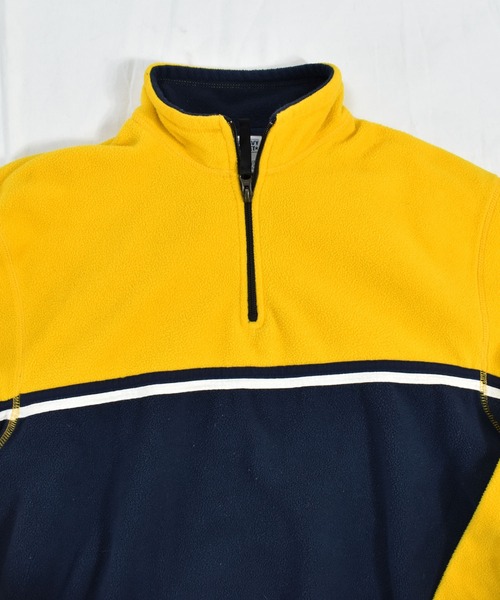 OLD NAVY（オールドネイビー）の「【ヴィンテージ古着】Y2K OLD NAVY/オールドネイビー ハーフジップ フリースジャケット（ブルゾン・メンズ・ネイビー・LARGE）」の5枚目の写真