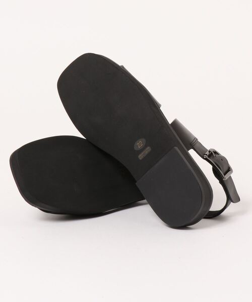 MARGARET HOWELL(マーガレットハウエル)の「カバードフラットサンダル(サンダル・レディース・ブラウン/アイボリー/ブラック・24.0cm/22.0cm/22.5cm/23.0cm/23.5cm/24.5cm)」の5枚目の写真