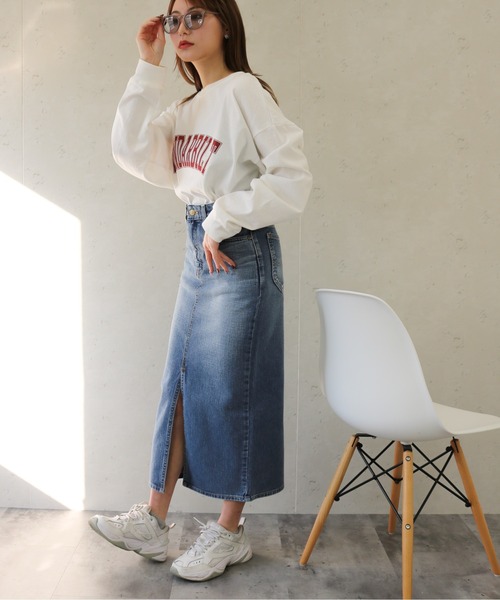 Lee デニムスカート Lee デニムスカート Lee/リー STANDARD WARDROBE LASTIC