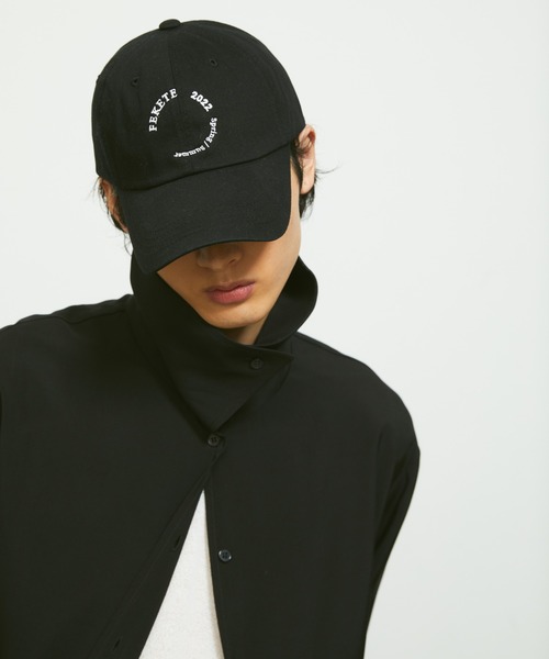FEKETE（フェケテ）の「FEKETE SS22 CIRCLE LOGO CAP / サークルロゴコットンキャップ（キャップ・メンズ・ブラック/レッド/ミント・FREE）」の2枚目の写真
