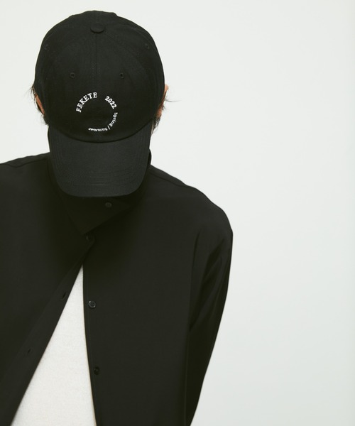 FEKETE（フェケテ）の「FEKETE SS22 CIRCLE LOGO CAP / サークルロゴコットンキャップ（キャップ・メンズ・ブラック/レッド/ミント・FREE）」の4枚目の写真