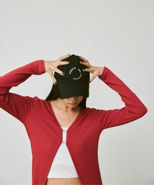 FEKETE（フェケテ）の「FEKETE SS22 CIRCLE LOGO CAP / サークルロゴコットンキャップ（キャップ・メンズ・ブラック/レッド/ミント・FREE）」の7枚目の写真