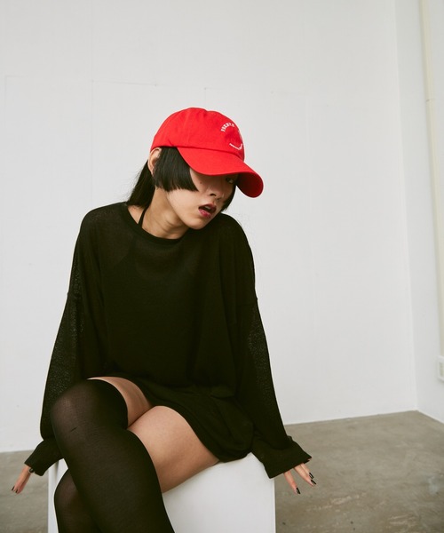 FEKETE（フェケテ）の「FEKETE SS22 CIRCLE LOGO CAP / サークルロゴコットンキャップ（キャップ・メンズ・ブラック/レッド/ミント・FREE）」の19枚目の写真