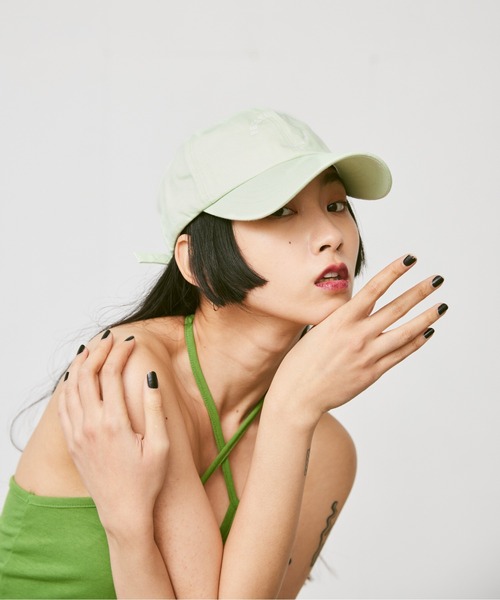 FEKETE（フェケテ）の「FEKETE SS22 CIRCLE LOGO CAP / サークルロゴコットンキャップ（キャップ・メンズ・ブラック/レッド/ミント・FREE）」の14枚目の写真