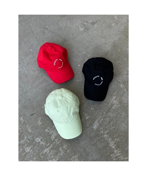 FEKETE（フェケテ）の「FEKETE SS22 CIRCLE LOGO CAP / サークルロゴコットンキャップ（キャップ・メンズ・ブラック/レッド/ミント・FREE）」の22枚目の写真
