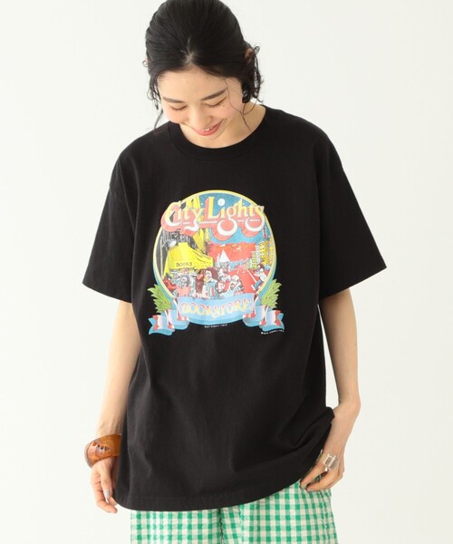 BEAMS BOY(ビームスボーイ)の「City Lights Bookstore × BEAMS BOY / 別注 Pat Ryan 1975 Tシャツ(Tシャツ/カットソー・レディース・ブラック・LARGE)」の9枚目の写真