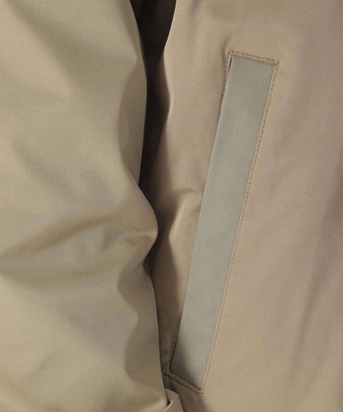 niko and...（ニコアンド）の「パッチワークコーチジャケット（ミリタリージャケット・メンズ・ブラック/ベージュ/カーキ・SMALL/MEDIUM/LARGE）」の9枚目の写真