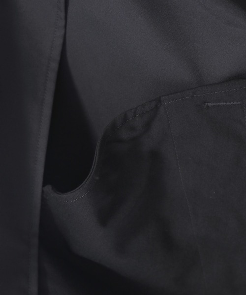 niko and...（ニコアンド）の「パッチワークコーチジャケット（ミリタリージャケット・メンズ・ブラック/ベージュ/カーキ・SMALL/MEDIUM/LARGE）」の6枚目の写真