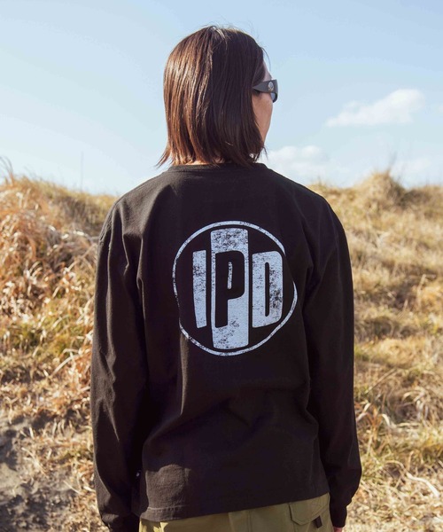 IPD(アイピーディー)の「【IPD】OG DISTRESSED L/S(Tシャツ/カットソー)」|ブラック