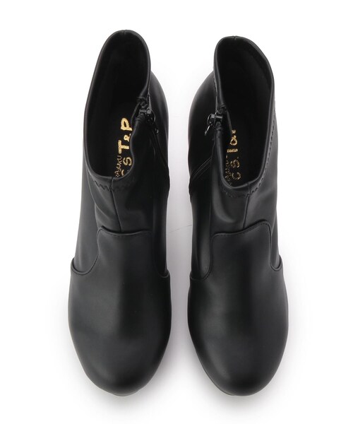 cs T&P（シーエスティーアンドピー）の「プレーンブーツ（ブーツ・レディース・アイボリー/ブラック・S/M/L/LL）」の6枚目の写真