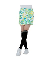 LOUDMOUTH/ラウドマウス ゴルフウェア 総柄 昇華プリント UVカット インナーパンツ付き ミニ丈 スカート