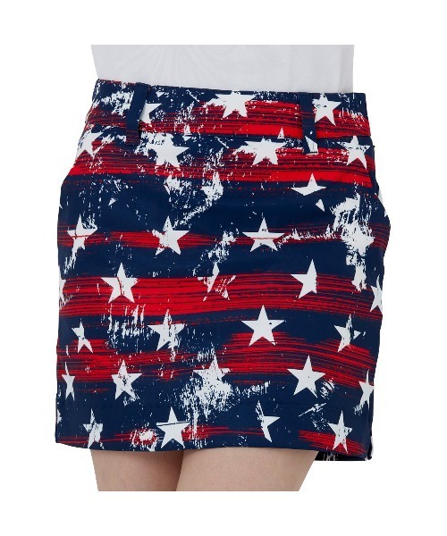 Loudmouth(ラウドマウス)の「LOUDMOUTH/ラウドマウス ゴルフウェア 総柄 昇華プリント UVカット インナーパンツ付き ミニ丈 スカート(スカート・レディース・その他/ライトグリーン系/ネイビー系/マルチ/ブルー系その他/ホワイト系その他・L/S/M)」の15枚目の写真