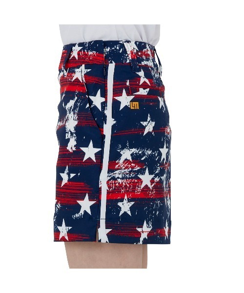Loudmouth(ラウドマウス)の「LOUDMOUTH/ラウドマウス ゴルフウェア 総柄 昇華プリント UVカット インナーパンツ付き ミニ丈 スカート(スカート・レディース・その他/ライトグリーン系/ネイビー系/マルチ/ブルー系その他/ホワイト系その他・L/S/M)」の17枚目の写真
