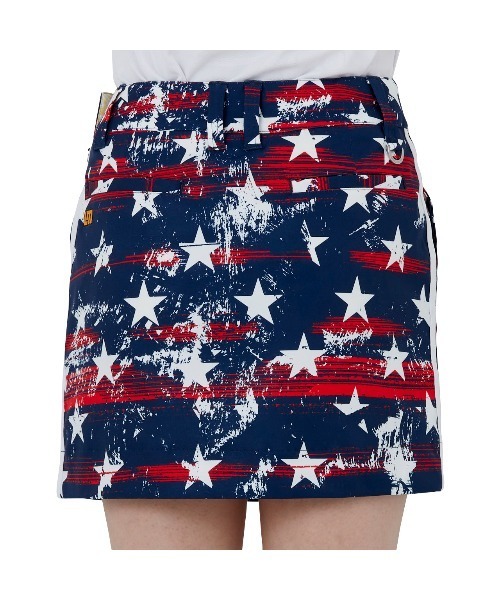 Loudmouth(ラウドマウス)の「LOUDMOUTH/ラウドマウス ゴルフウェア 総柄 昇華プリント UVカット インナーパンツ付き ミニ丈 スカート(スカート・レディース・その他/ライトグリーン系/ネイビー系/マルチ/ブルー系その他/ホワイト系その他・L/S/M)」の18枚目の写真