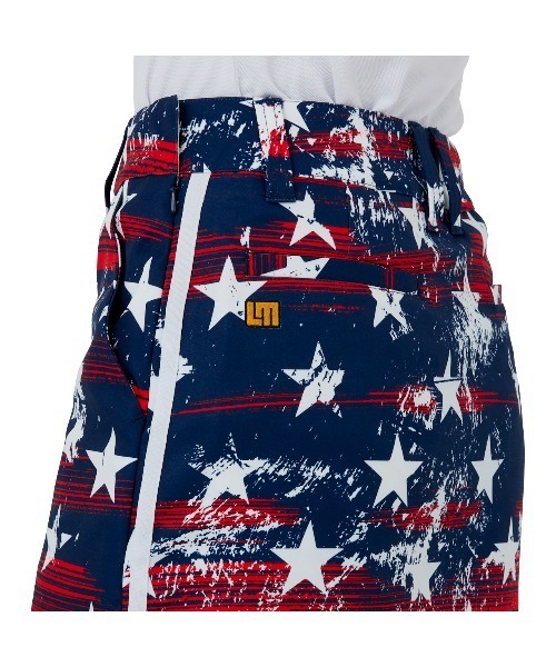 Loudmouth(ラウドマウス)の「LOUDMOUTH/ラウドマウス ゴルフウェア 総柄 昇華プリント UVカット インナーパンツ付き ミニ丈 スカート(スカート・レディース・その他/ライトグリーン系/ネイビー系/マルチ/ブルー系その他/ホワイト系その他・L/S/M)」の22枚目の写真