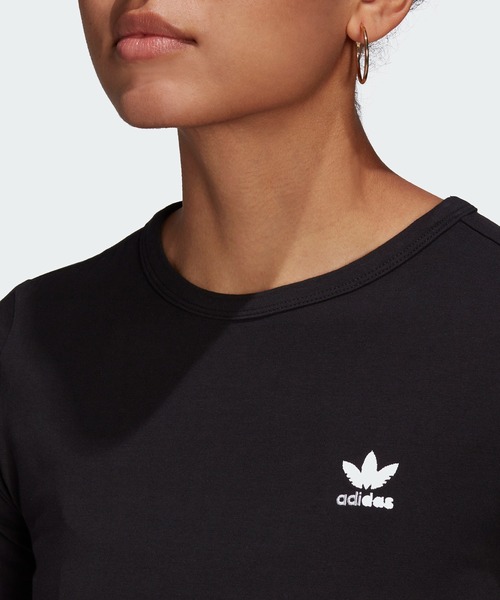 ★ adidas ★ ALWAYS ランジェリー風デザイン マルチTシャツ ★ adidas / アディカラー クラシックス スリーストライプス T
