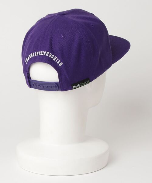 Back Channel（バックチャンネル）の「AMSTERDAM SNAPBACK（キャップ・メンズ・チャコール/パープル/ネイビー・FREE）」の5枚目の写真