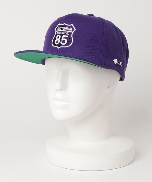 Back Channel（バックチャンネル）の「AMSTERDAM SNAPBACK（キャップ・メンズ・チャコール/パープル/ネイビー・FREE）」の11枚目の写真