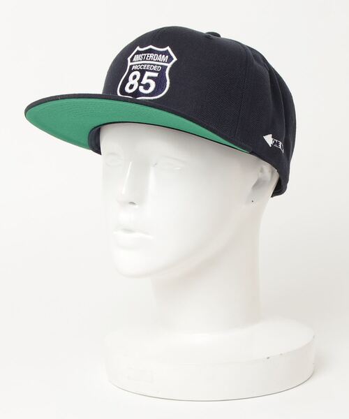 Back Channel（バックチャンネル）の「AMSTERDAM SNAPBACK（キャップ・メンズ・チャコール/パープル/ネイビー・FREE）」の10枚目の写真