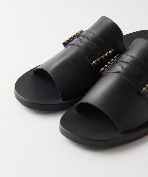 Steven Alan（スティーブンアラン）の「＜TO＆CO. × Steven Alan＞PENNY LOFER SANDALS/サンダル（サンダル・レディース・ブラック・38/36/37）」の3枚目の写真