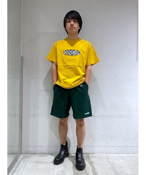 XLARGE（エクストララージ）の「CHECKER OVAL LOGO S/S TEE（Tシャツ/カットソー・メンズ・ホワイト/イエロー/ブラック・L/S/XL/M）」の16枚目の写真