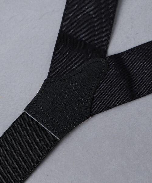 albert thurston（アルバートサーストン）の「＜ALBERT THURSTON（アルバートサーストン）＞ MOIRE サスペンダー（サスペンダー・メンズ・ブラック・FREE）」の4枚目の写真