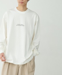 FORK&SPOON | 『ユニセックス』FORK&SPOON　ロゴプリントロングスリーブTシャツ(Tシャツ/カットソー)