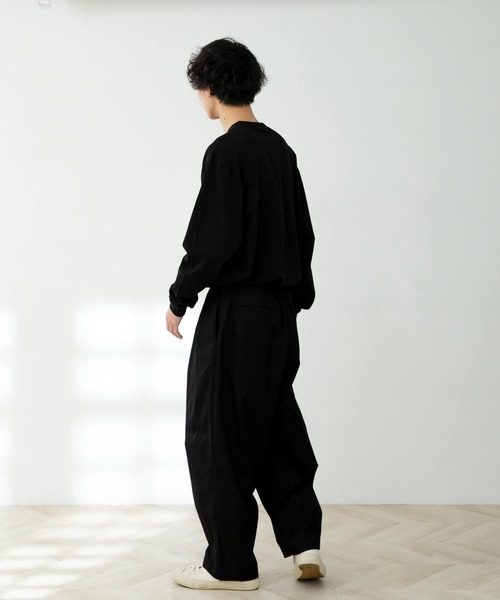 FORK&SPOON（フォークアンドスプーン）の「『ユニセックス』FORK&SPOON　ロゴプリントロングスリーブTシャツ（Tシャツ/カットソー・メンズ・オフホワイト/ブラック・4/5）」の12枚目の写真