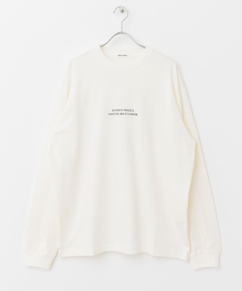 FORK&SPOON（フォークアンドスプーン）の「『ユニセックス』FORK&SPOON　ロゴプリントロングスリーブTシャツ（Tシャツ/カットソー・メンズ・オフホワイト/ブラック・4/5）」の17枚目の写真