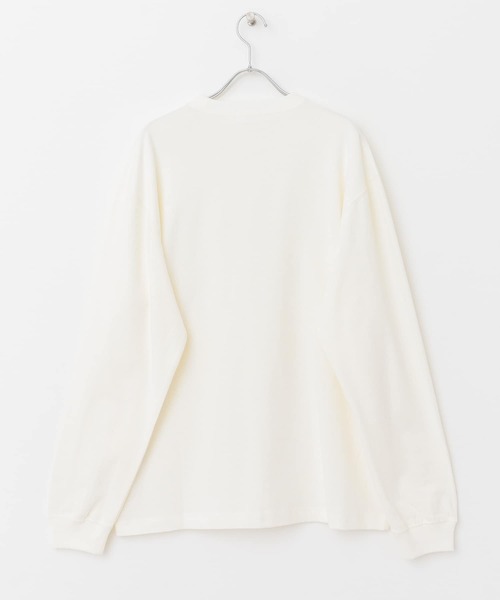 FORK&SPOON（フォークアンドスプーン）の「『ユニセックス』FORK&SPOON　ロゴプリントロングスリーブTシャツ（Tシャツ/カットソー・メンズ・オフホワイト/ブラック・4/5）」の18枚目の写真