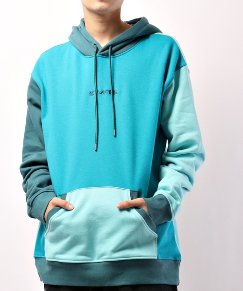 staple（ステイプル）の「STAPLE フーディー（パーカー・メンズ・ネイビー/グレー/ピンク/ブルーグリーン・L/XL/M）」の3枚目の写真