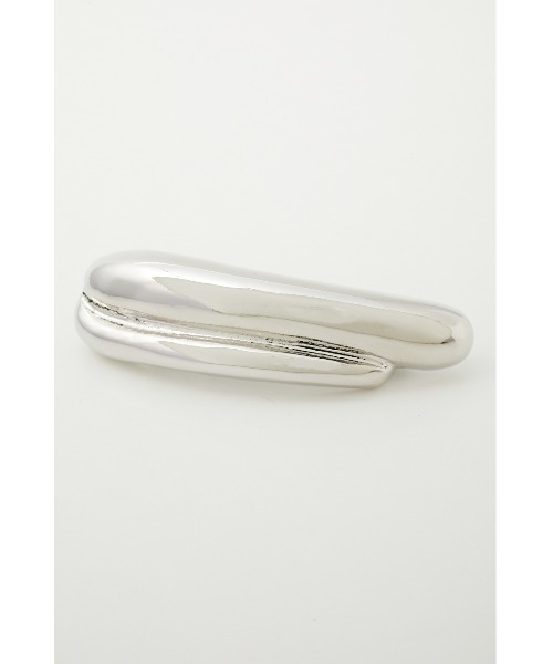 SLY（スライ）の「THICK METAL BARRETTE SET メタル バレッタ セット（バレッタ/ヘアクリップ・レディース・シルバー/ゴールド・FREE）」の10枚目の写真