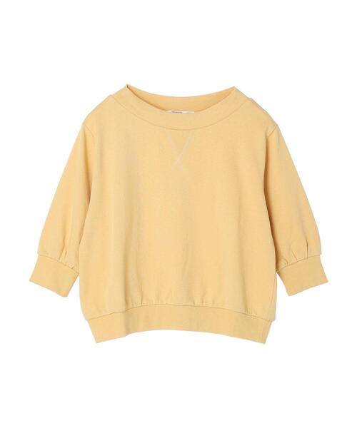 RAY CASSIN FAVORI（レイカズンフェバリ）の「・RAY CASSIN ウラケ7分袖プルオーバー（Tシャツ/カットソー・レディース・ミント/イエロー/ブラック/オフホワイト・FREE）」の7枚目の写真