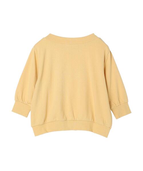 RAY CASSIN FAVORI（レイカズンフェバリ）の「・RAY CASSIN ウラケ7分袖プルオーバー（Tシャツ/カットソー・レディース・ミント/イエロー/ブラック/オフホワイト・FREE）」の8枚目の写真