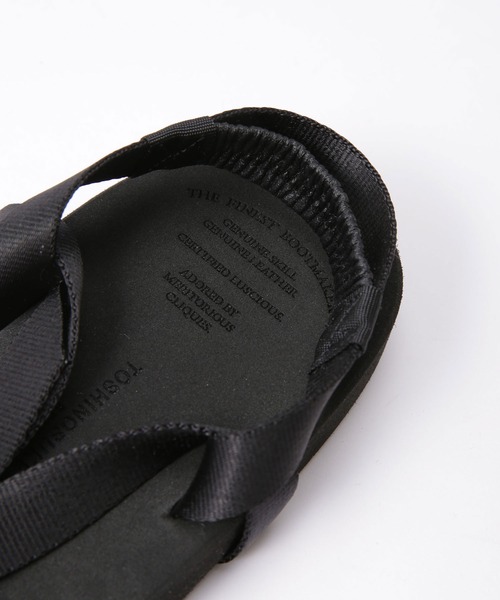 BEAUTIFUL SHOES（ビューティフルシューズ）の「BEAUTIFUL SHOES/BAREFOOT SANDALS THICK SOLE（サンダル・レディース・ブラック/ネイビー・23/24/24.5/23.5）」の9枚目の写真