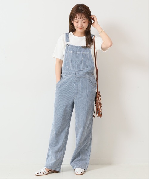 SLOBE IENA(スローブイエナ)の「BDテンジククロップドTシャツ(Tシャツ/カットソー・レディース・チャコールグレー/ホワイト・LARGE/SMALL)」の15枚目の写真