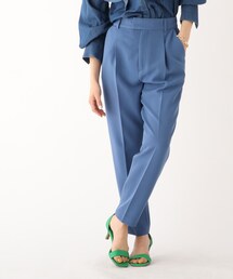 OPAQUE.CLIP | 【C】カラードダブルクロス テーパードパンツ(その他パンツ)