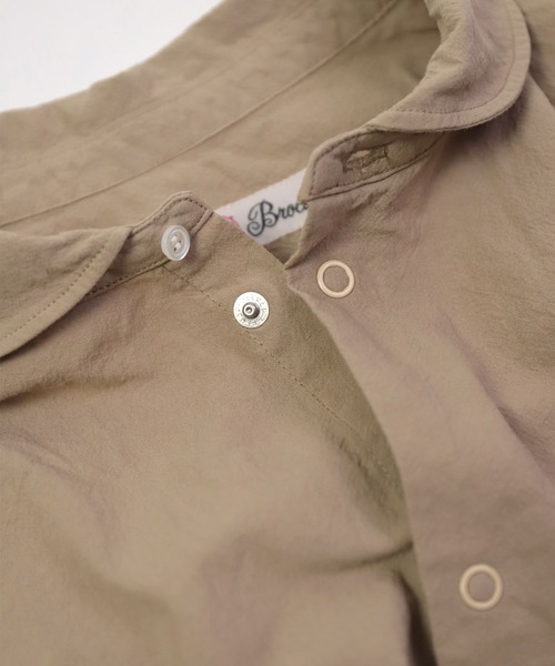 Brocante（ブロカント）の「[Brocante / ブロカント] ヴィンテージキャンパス ルファーシャツ（シャツ/ブラウス・レディース・チャコールグレー/ベージュ/アイボリー/ダークネイビー・2）」の17枚目の写真