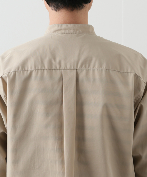 B.C STOCK(ベーセーストック)の「REGULAR BAND シャツ(シャツ/ブラウス・メンズ・ホワイト/ベージュ/ネイビー・SMALL/MEDIUM/LARGE)」の9枚目の写真